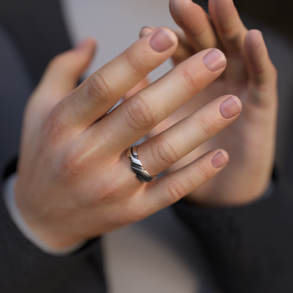 Elegant Silver Ring