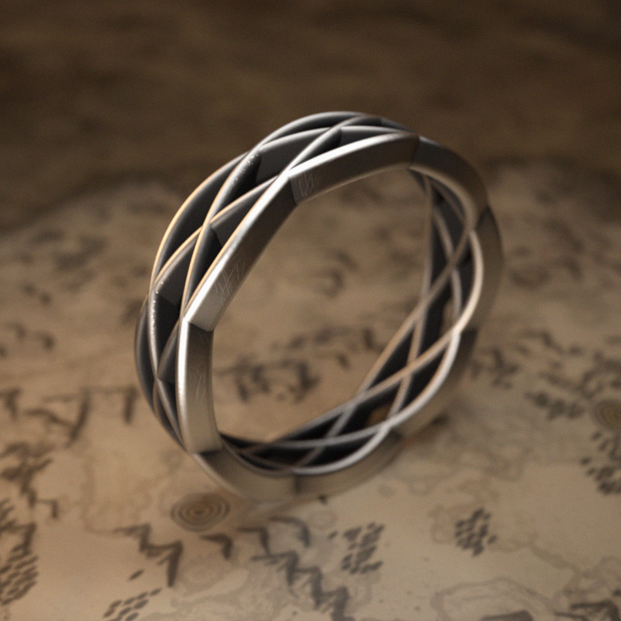 Elegant Band Silver Ring