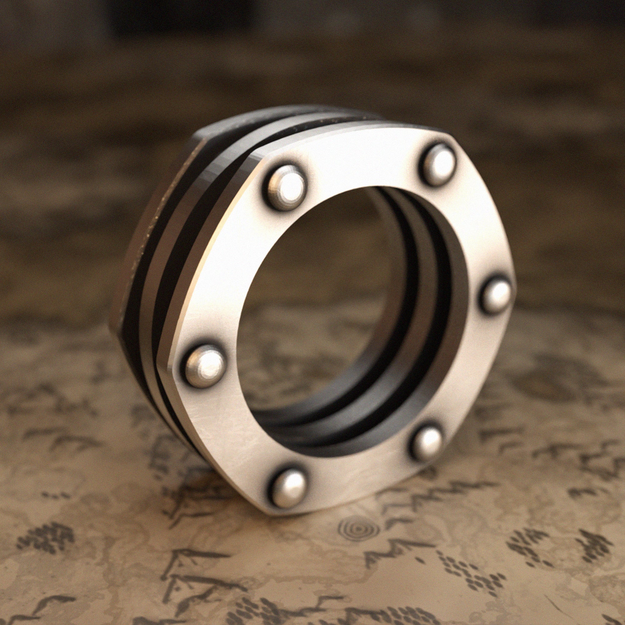 Engineer Silver Ring