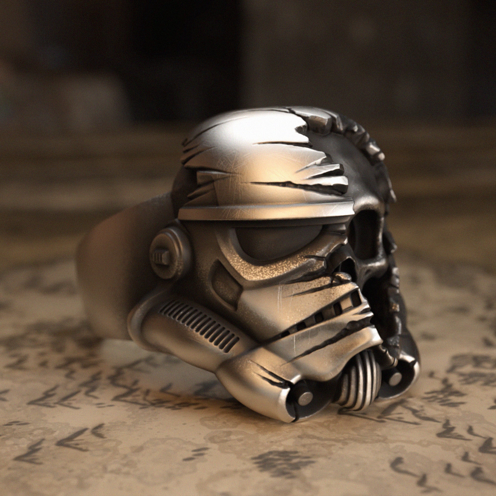 Stormtrooper Silver Ring