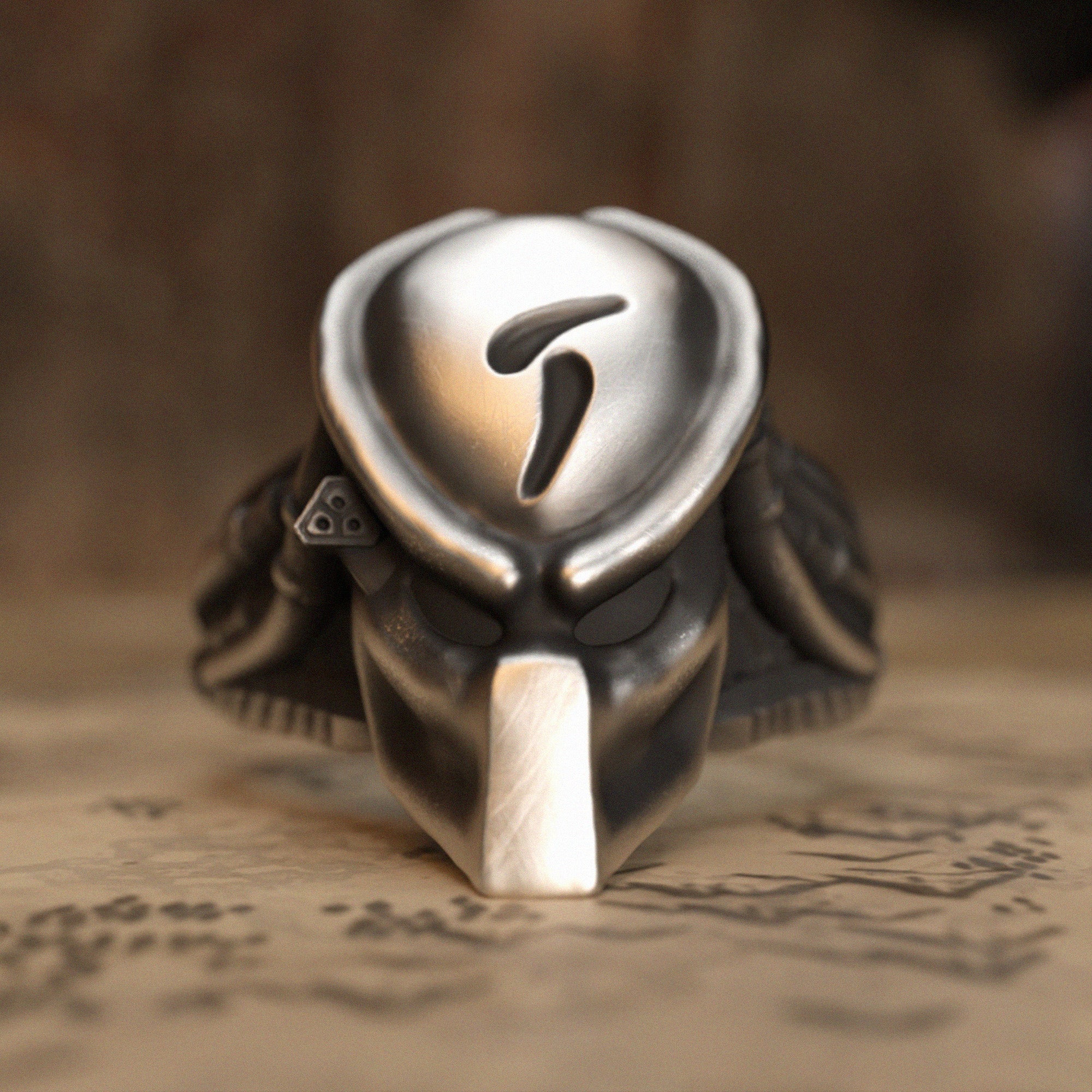 Predator Silver Ring